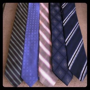 4 EXPRESS TIES AND 1 MILANO TIE